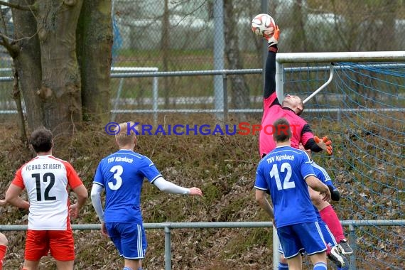 Landesliga Rhein Neckar TSV Kürnbach -  FC St. Ilgen 29.03.2015 (© Siegfried)